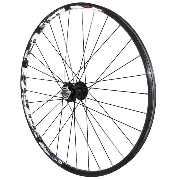 Roue VTT Disque Blocage 27.5" Karma Avant Noir Moyeu Velox 6 Trous 32 Rayons Jante 21C 32 Rayons Jante 21C