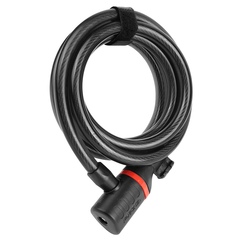 Antivol Vélo Spiral A Clé Zefal K-Traz C6 Diam 12 mm L 1,80M (Livre Avec 3 Clés)