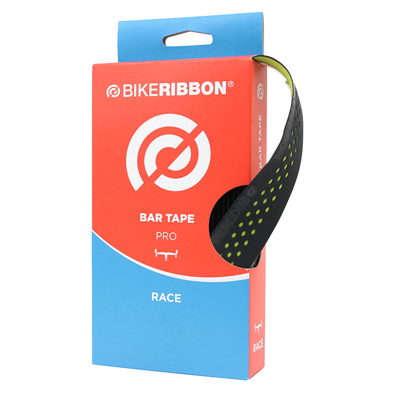 Ruban De Guidon - Cintre Bike Ribbon Drop Noir-Vert