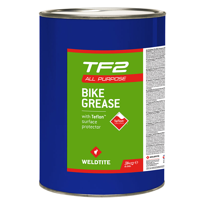Graisse Vélo Weldtite Tf2 Bike Au Teflon (Pot 3 Kg)