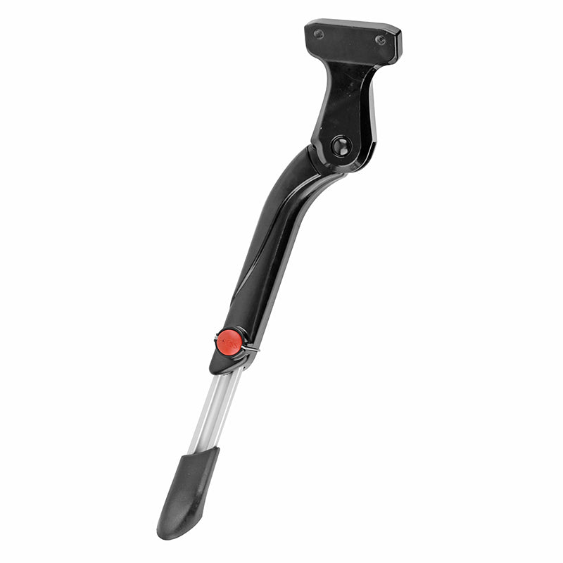 Béquille Vélo Laterale Arrière Newton 26-29'' Réglable Fixation 2 Vis Sur Base Entraxe 40 mm (Compatible Leader Fox)
