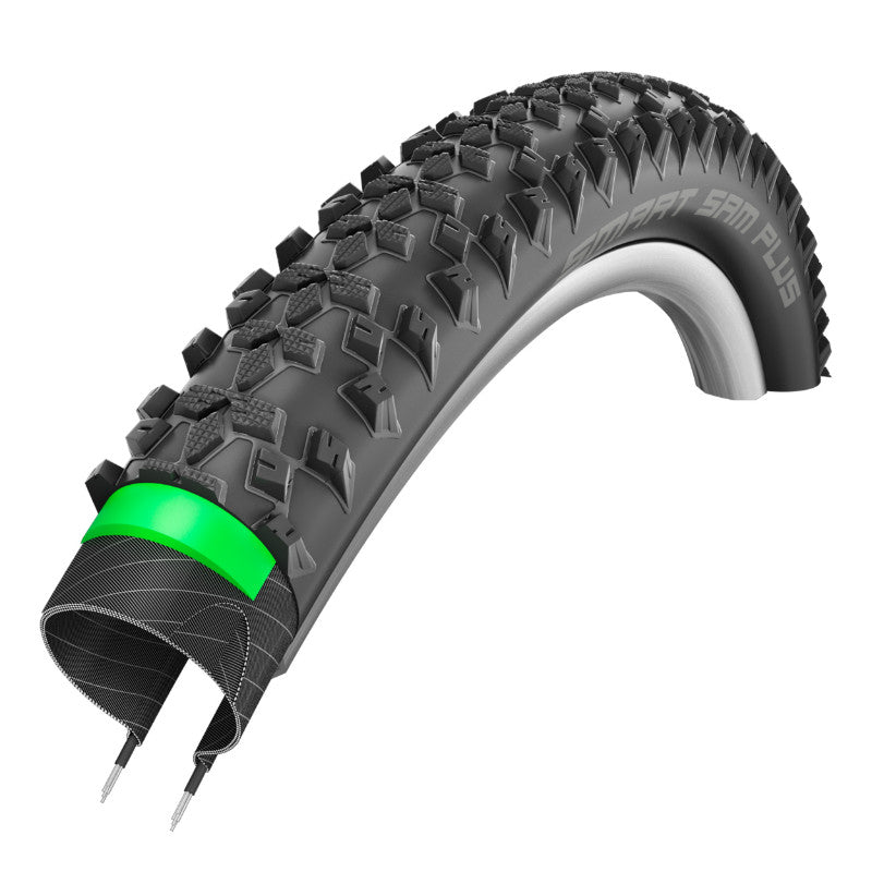 Pneu VTT - VAE 29 X 2.25 Schwalbe Smart Sam Plus Addix Noir Tr (57-622) Double Defense Renfort Greenguard Homologué VAE 