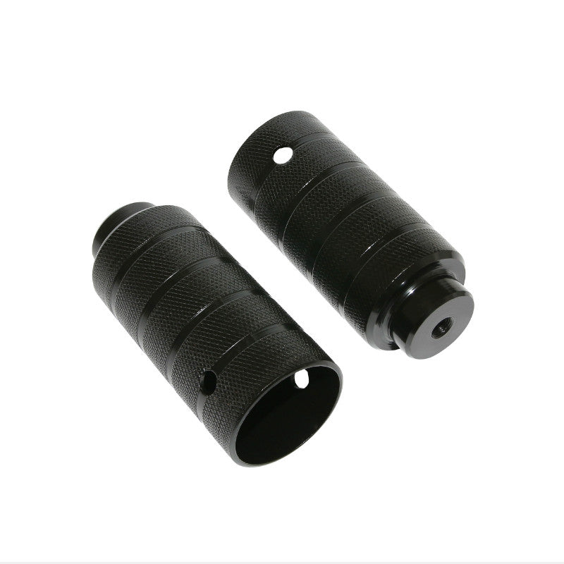 Repose Pied BMX Alu Diam 45 mm Noir L100 mm Pour Axe De 3-8 (Paire)
