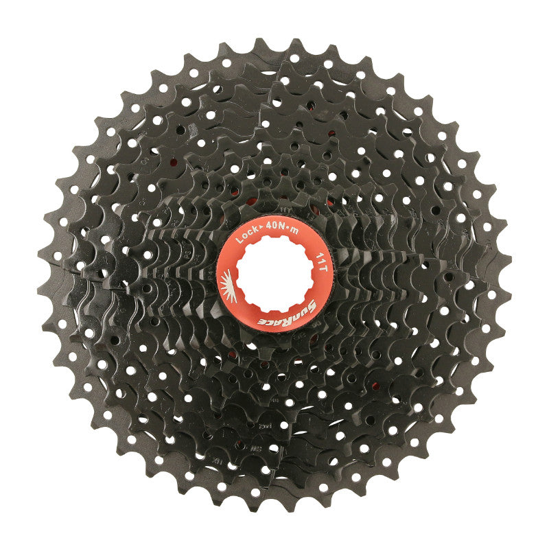 Cassette 11V. Sunrace Ms8 11-36 VTT Pour Shimano Noir (Livre En Boite) (11-12-13-15-17-19-21-24-28-32-36) (2 Blocs + Pig