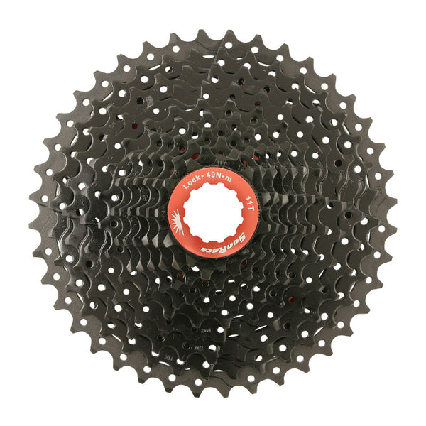 Cassette 11V. Sunrace Ms8 11-36 VTT Pour Shimano Noir (Livre En Boite) (11-12-13-15-17-19-21-24-28-32-36) (2 Blocs + Pig
