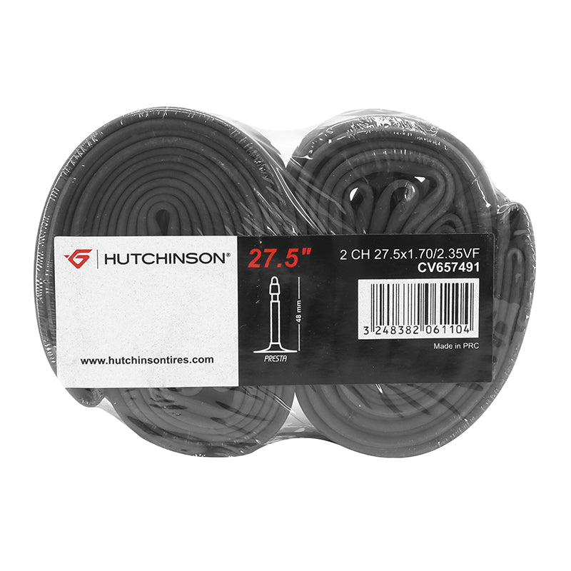 Chambre A Air Vélo 27.5 X 1.70-2.35 Hutchinson Valve Presta 48 mm (Vendu Par Lot De 2)