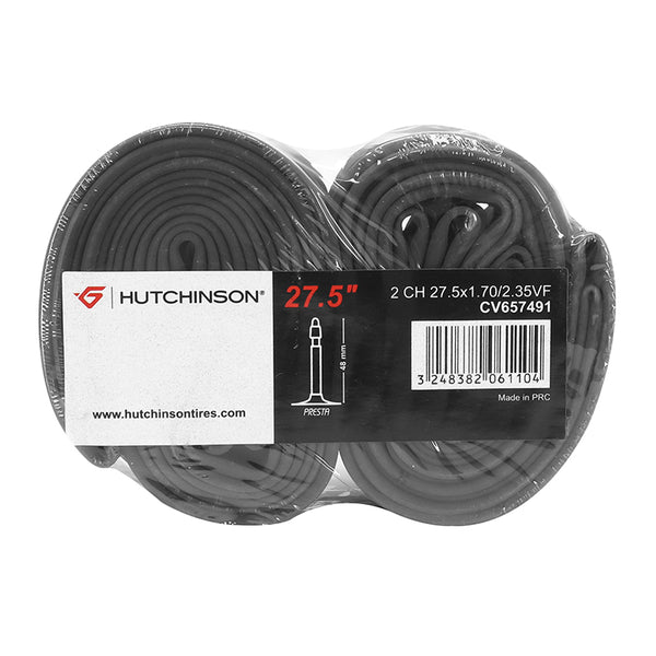 Chambre A Air Vélo 27.5 X 1.70-2.35 Hutchinson Valve Presta 48 mm (Vendu Par Lot De 2)