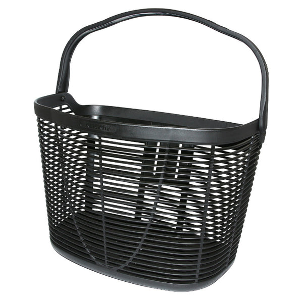 Panier Avant Plastique Klickfix Lamello 18L Noir (39X28X28 cm) - Vendu Sans Fixation