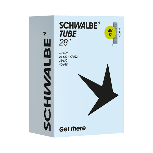 Chambre A Air Vélo 700 X 28-45 Schwalbe Valve Standard Tout Alu (Av17)