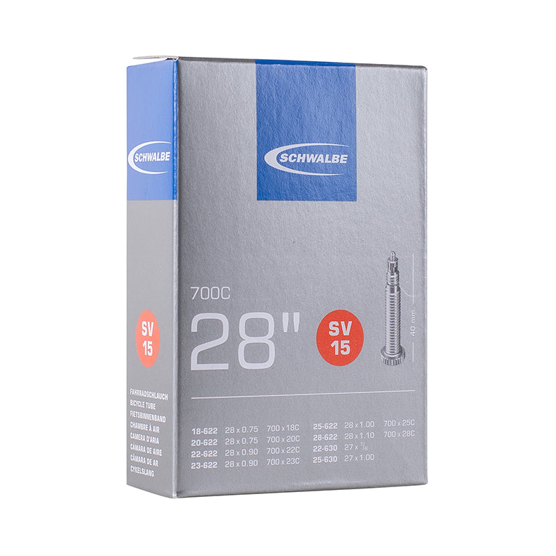 Chambre A Air Vélo 700 X 18-25 Schwalbe Valve Presta Obus Demontable Tout Alu (Sv15)