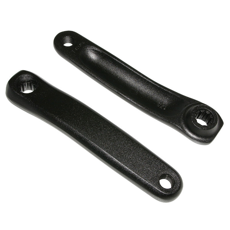 Manivelle Droite + Gauche Stronglight Magan3B 175 mm Noir Isis Pour Bosch 3Ème Generation (Deport 10 mm) (Diam Cannelure