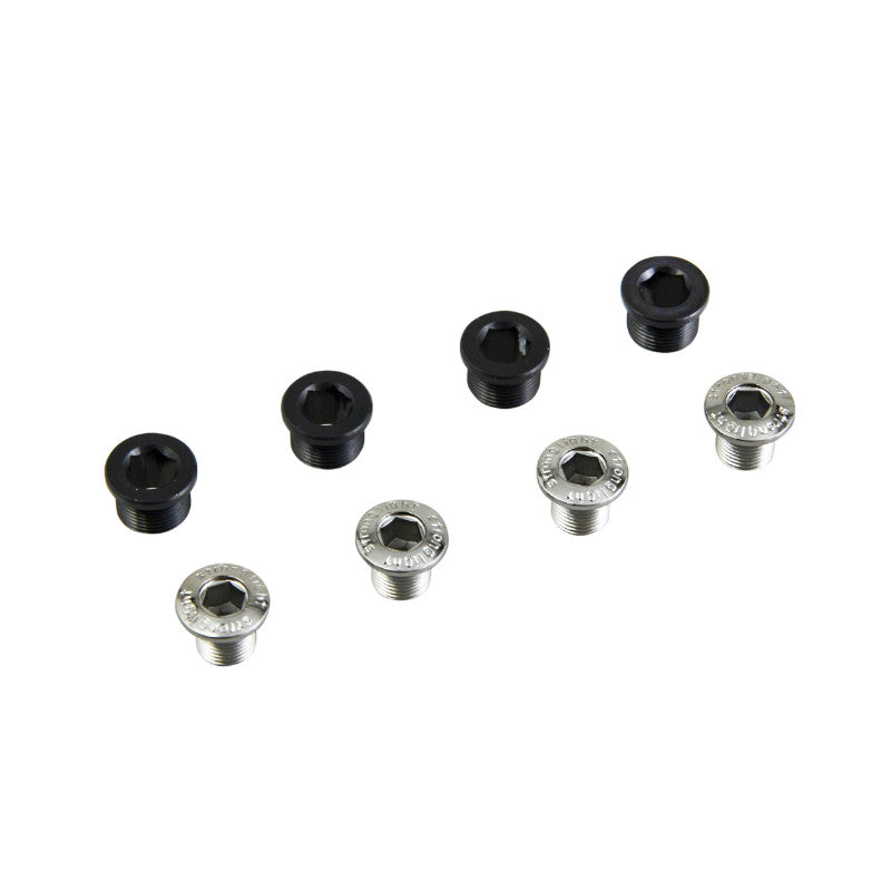 Intravis Pédalier Stronglight VTT Double Alu-Acier Pour Sram X0-Xx-X7-X9 (Jeu De 4) - Vis Et Cheminee