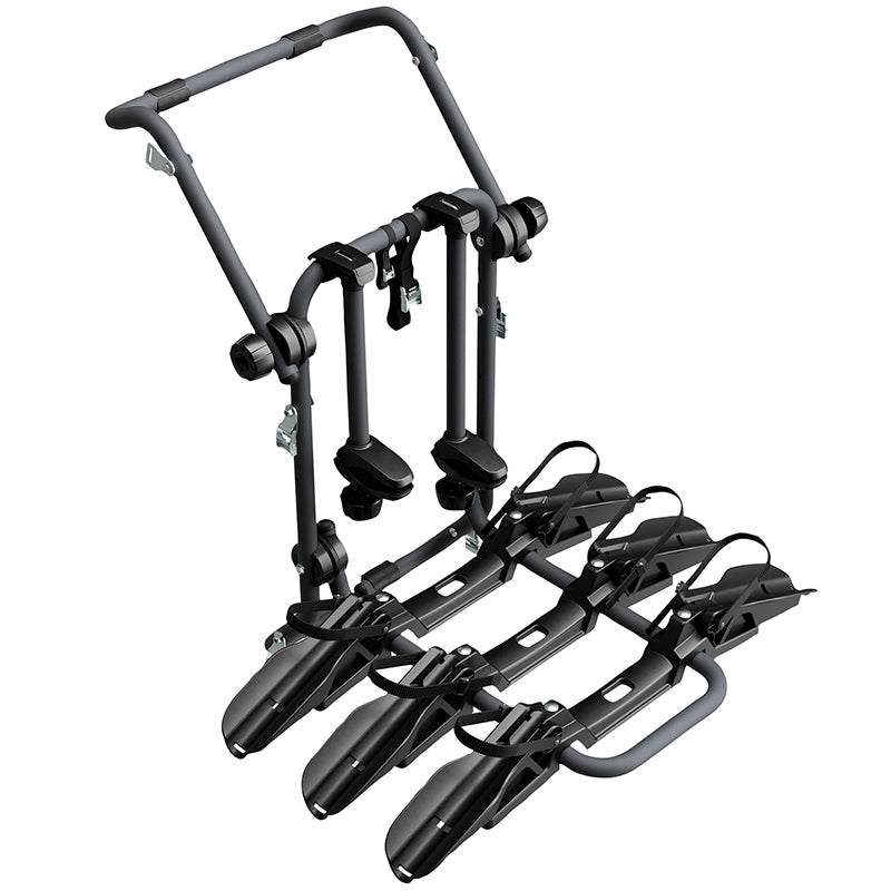 Porte Vélo De Coffre Peruzzo Pure Instinct Pour 3 Vélos Avec Emplacement (Maxi 45Kgs) Compatible 29"