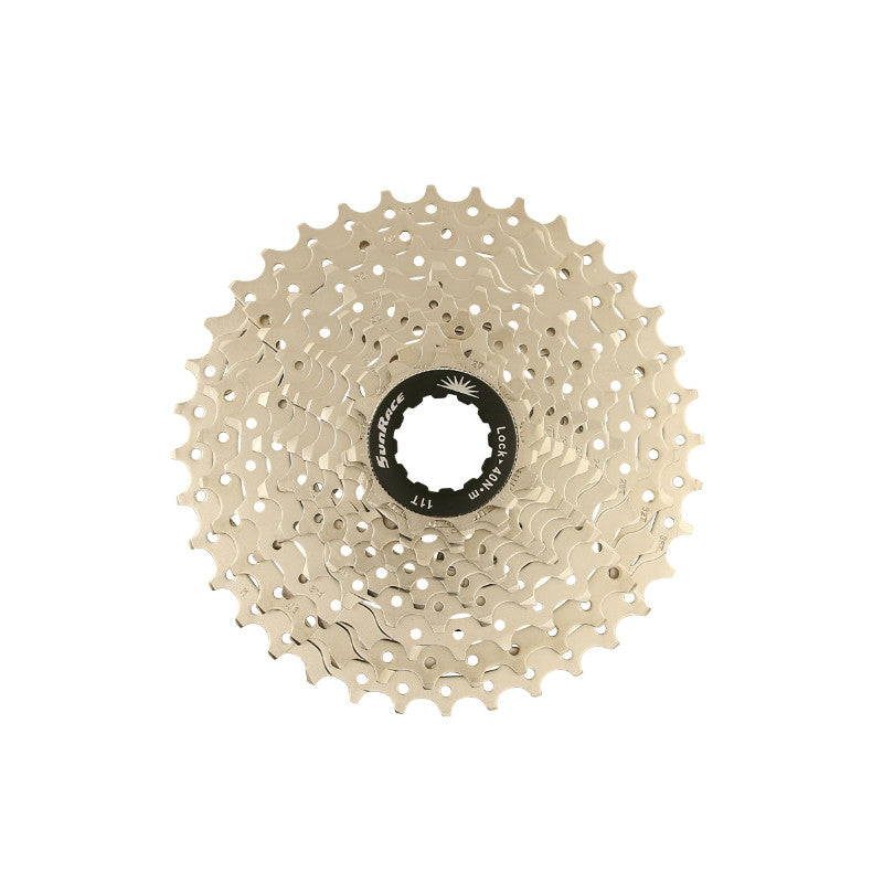 Cassette 11V. Sunrace Ms8 11-36 VTT-Gravel Pour Shimano Metallic Argent (Livre En Boite) (11-12-13-15-17-19-21-24-28-32-