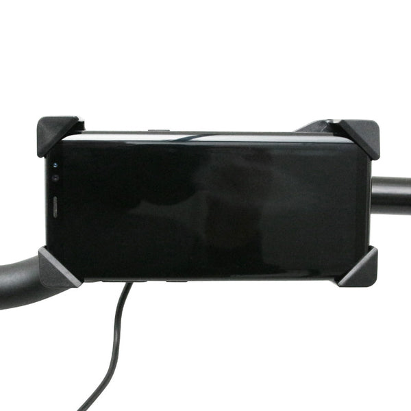 Support Smartphone-Telephone Avoc M1 Avec Usb Étanche Livre Avec 2 Supports Guidon Et Rétroviseur