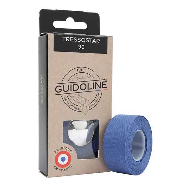 Ruban De Guidon - Cintre Velox Tressostar 90 Coton Bleu Roi 20 mm X 2,80M (Vendu Au Blister De 2) -Guidoline-