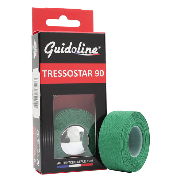 Ruban De Guidon - Cintre Velox Tressostar 90 Coton Vert Fonce 20 mm X 2,80M (Vendu Au Blister De 2) -Guidoline-