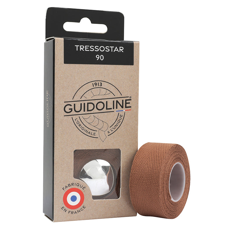 Ruban De Guidon - Cintre Velox Tressostar 90 Coton Marron 20 mm X 2,80M (Vendu Au Blister De 2) -Guidoline-