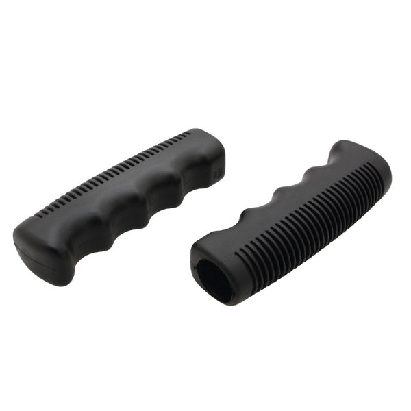 Poignée City Caoutchouc Progrip Noir Preforme 110 mm (Paire) Ø 22