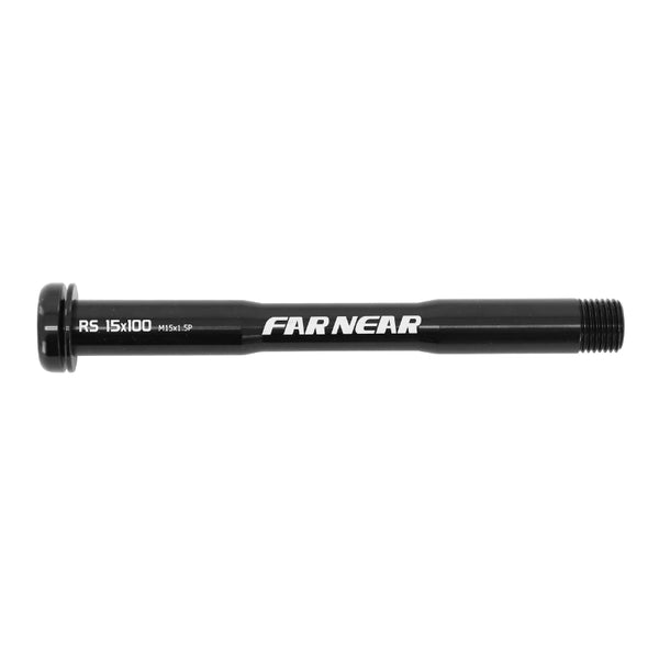 Axe Traversant - Blocage Roue Avant Switch Filetage M15 X 1.5 mm Pour Rockshox 15 X 100 Noir (146 mm Hors Butee Dont Fil
