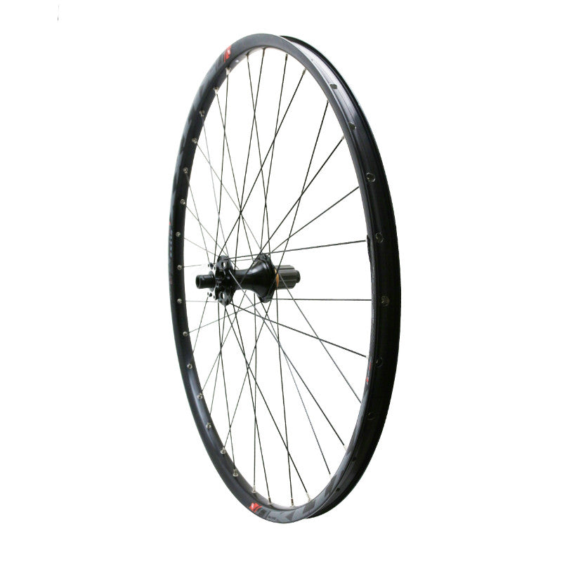 Roue VTT Disque 29" Klixx Boost Tubeless Ready Arrière Noir A Roulements Disque 6 Trous Cassette Type Shimano 11-10-9V A