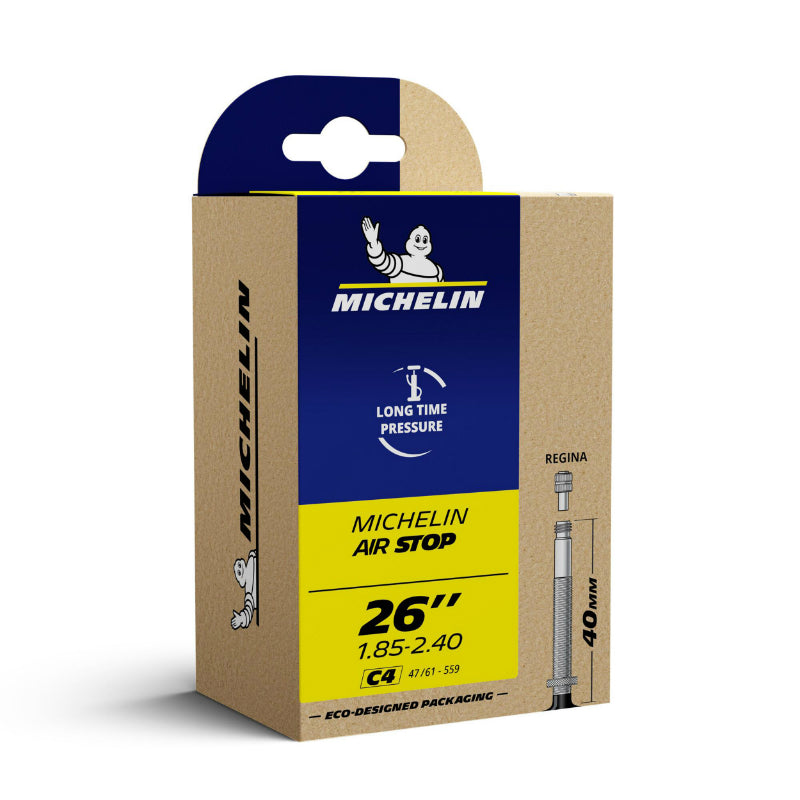 Chambre A Air Vélo 26 X 1.85-2.40 Michelin C4 Valve Regina 40 mm