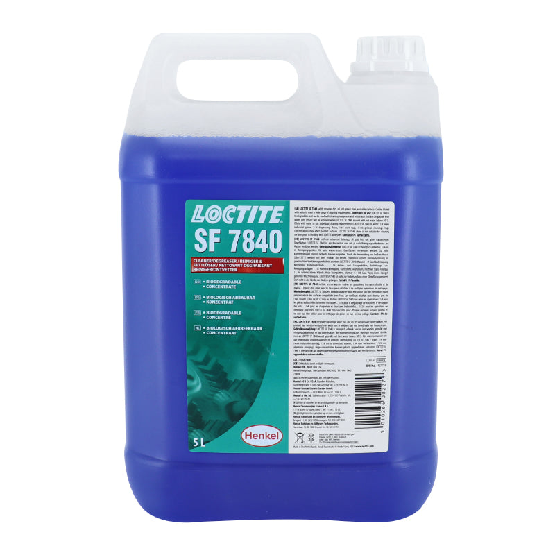 Nettoyant-Dégraissant Loctite Sf 7840 Bidon 5 L Biodegradable