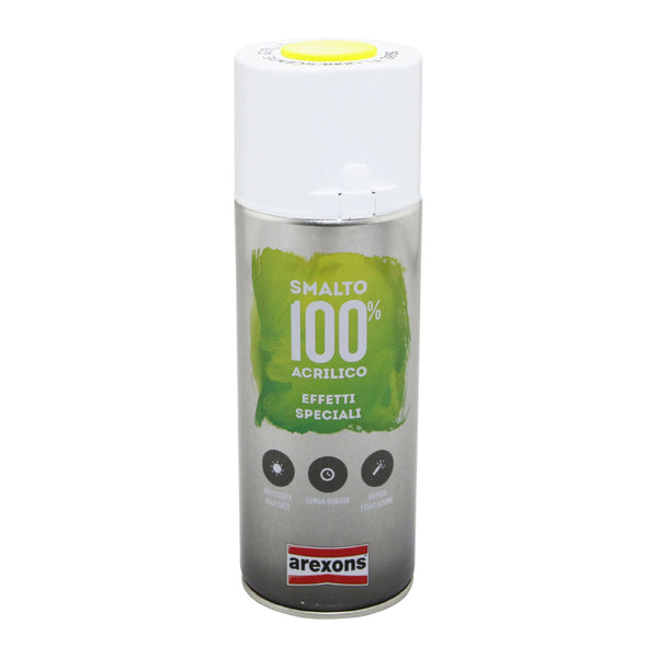 Bombe De Peinture Arexons Acrylique 100 Fluo Jaune Aerosol 400 Ml (3685)