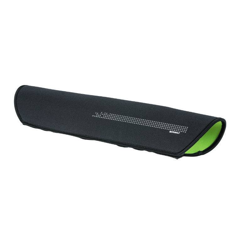 Housse Protection De Batterie Intégrée Basil Miles Neoprene Noir Waterproof Compatible VAE-E-Bike (L53 X L7 X H11 cm)
