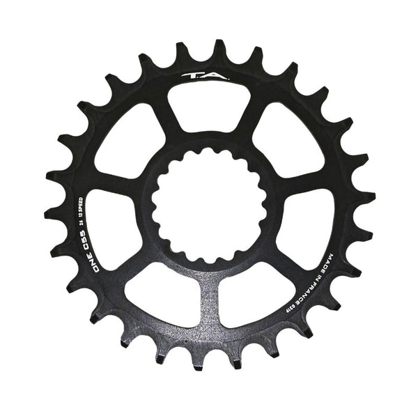 Plateau VTT Direct Mount Pour Cannondale Ai Ta One C55 26 dents Compatible Fsa Ta 10-11-12V. Noir (Deport 6 mm)