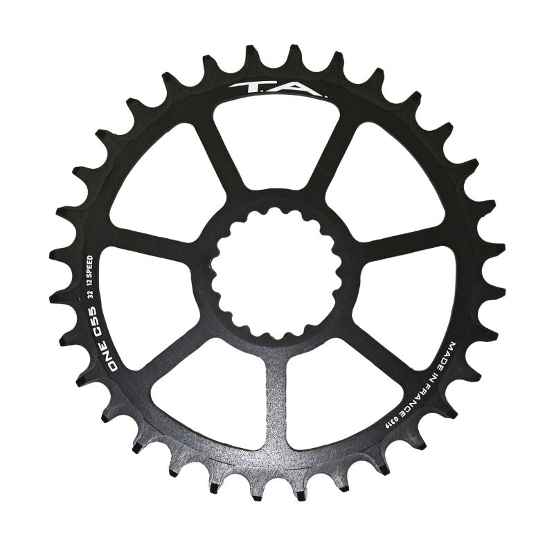 Plateau VTT Direct Mount Pour Cannondale Ai Ta One C55 32 dents Compatible Fsa Ta 10-11-12V. Noir (Deport 6 mm)