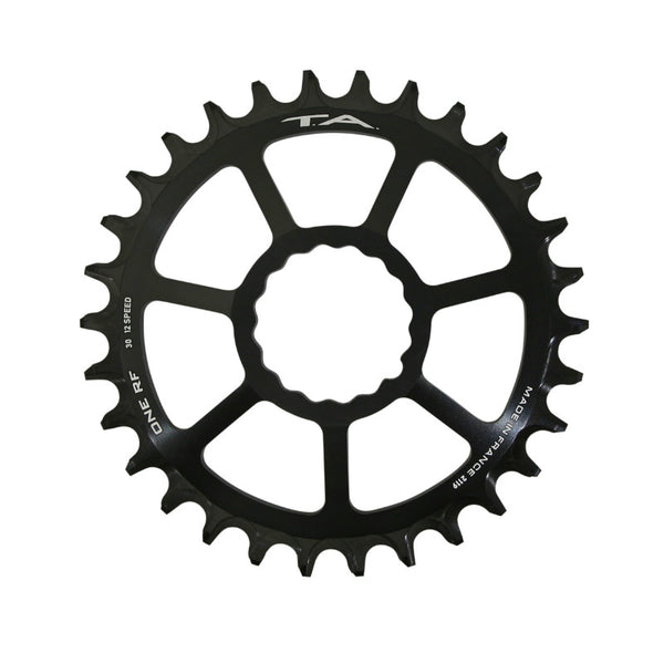 Plateau VTT Direct Mount Pour Race Face Cinch Ta One Rf 30 dents 12V. Noir