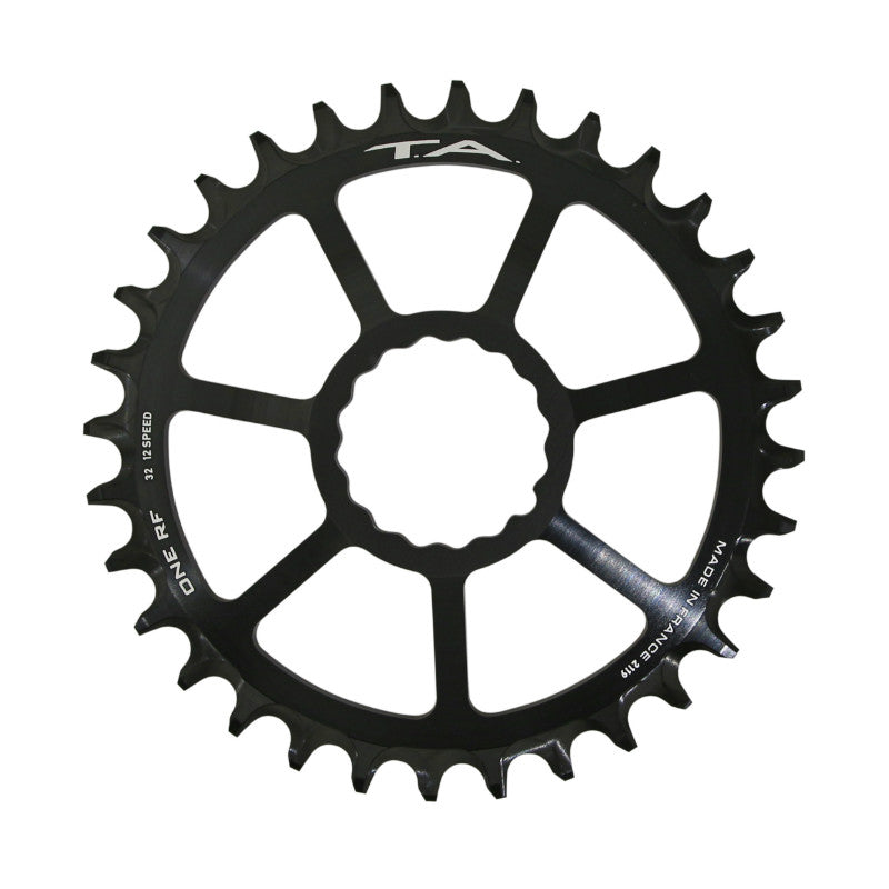 Plateau VTT Direct Mount Pour Race Face Cinch Ta One Rf 32 dents 12V. Noir