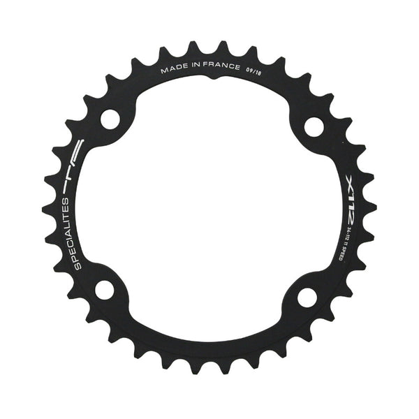 Plateau Route 4 branches Ø 145 Pour Campagnolo Ta 49 dents Extérieur Record-Super Record-Chorus-Potenza Gris 11V.