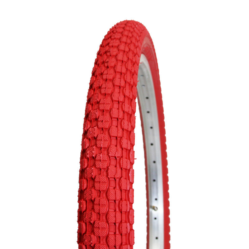 Pneu BMX 20 X 1.95 Kenda Crampons Rouge Tr (50-406)