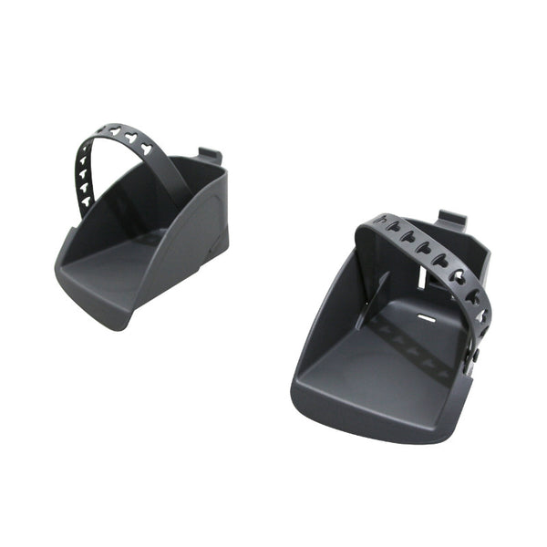 Repose Pied Pour Porte Bebe-Siege Enfant Arrière Gris Polisport Koolah (Paire)