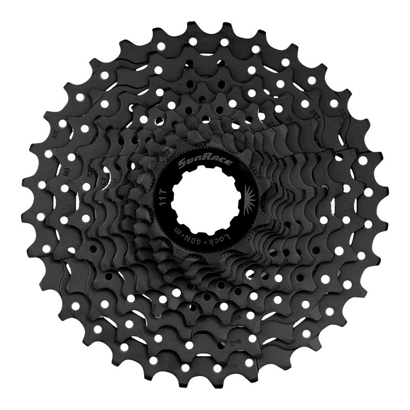 Cassette 11V. Sunrace Rs3 11-28 Route Pour Shimano Noir (Livre En Boite) (11-12-13-14-15-17-19-21-23-25-28)