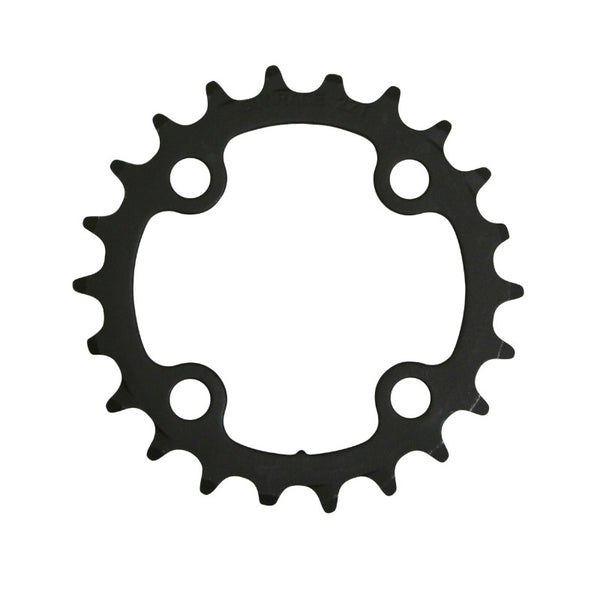 Plateau VTT 4 branches Ø 64 Pour Sunrace 22 dents Triple Intérieur Noir Acier Compatible Autres Marques