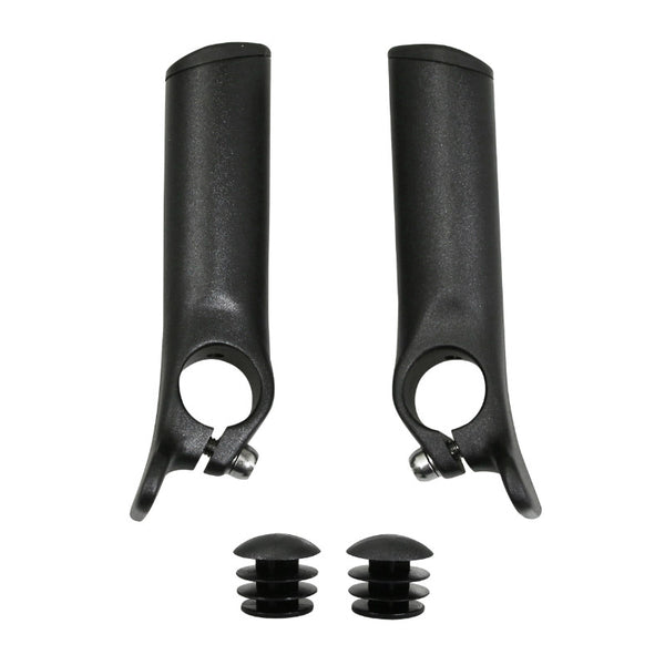Embout De Cintre Newton Avec Repose Main Noir Mat (Paire)