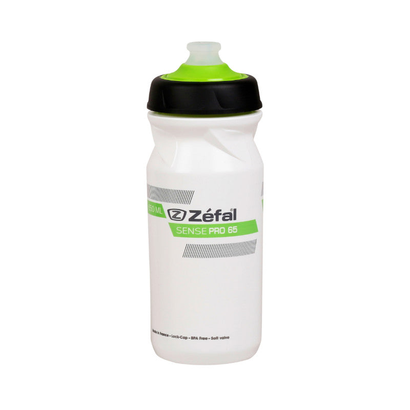 Bidon Zefal Sense Pro 65 Blanc 600Ml (Bouchon Sécurité Anti-Goutte)