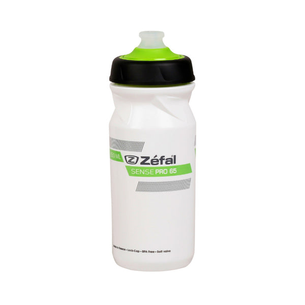 Bidon Zefal Sense Pro 65 Blanc 600Ml (Bouchon Sécurité Anti-Goutte)
