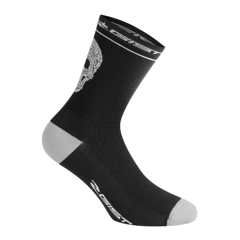 Chaussettes - Socquettes Été Gist Crane-Skull Noir-Gris 36-39 - Hauteur 18 cm (Paire)
