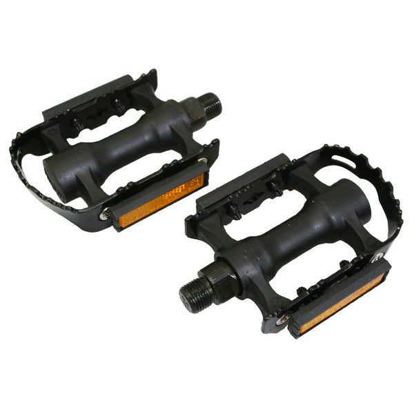 Pédale VTT Marwi Sp931 Corps Résine Cage A Cier Noir 9-16" (Paire Sur Carte)