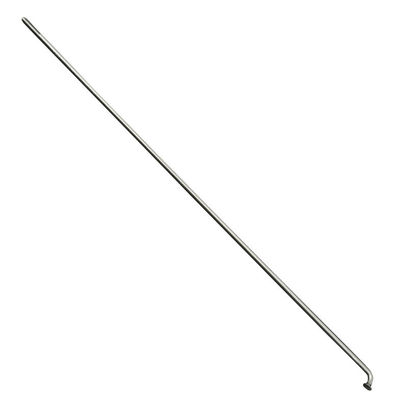 Rayon Leader Fox INOX Argent Tête Coudée Lg 232 Diam 2.3 mm (Vendu A L'Unite Sans Écrou) - Voir 185897 Pour Écrou