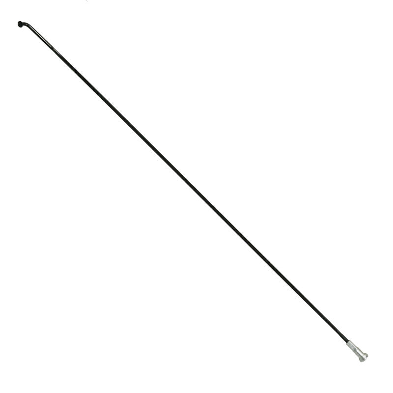 Rayon INOX Noir Plat (2,2 X 0,09 mm) Tête Coudée 2 mm L 296 mm Sapim Cx-Ray Avec Écrou (Vendu A L'Unite)