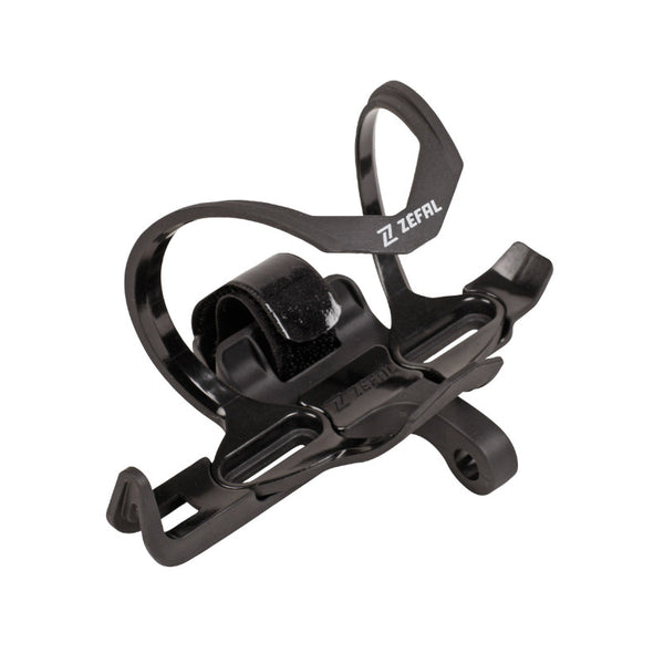 Porte Bidon Zefal Pulse Z2I Composite Noir Sortie Laterale Reversible Avec Support Cartouche Et Gonfleur CO2 - 52G