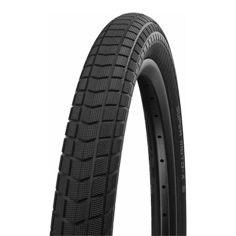 Pneu VTT Suv - VAE 27.5 X 2.40 Schwalbe Super Moto X Noir Tr (62-584) Double Defense Homologué VAE E50