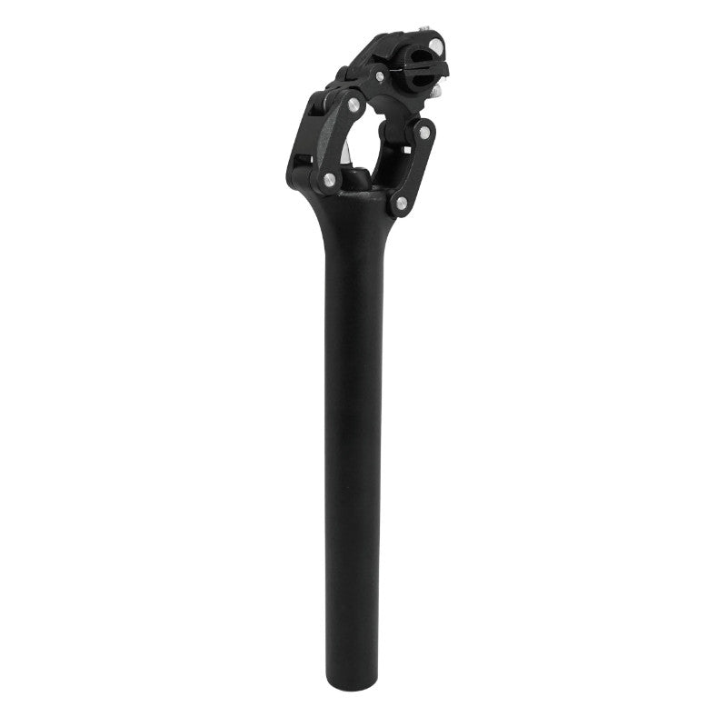 Tige De Selle City Suspension Parallelogramme Newton Diam 31,6 L350 mm Noir Pour Utilisateur 70-90 Kg (Sur Carte)