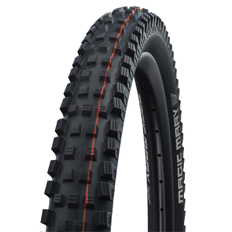 Pneu VTT Gravity 29 X 2.60 Schwalbe Magic Mary Evo Addix Super Gravity Soft Noir Tubeless Ready Ts (65-622) Compatible V