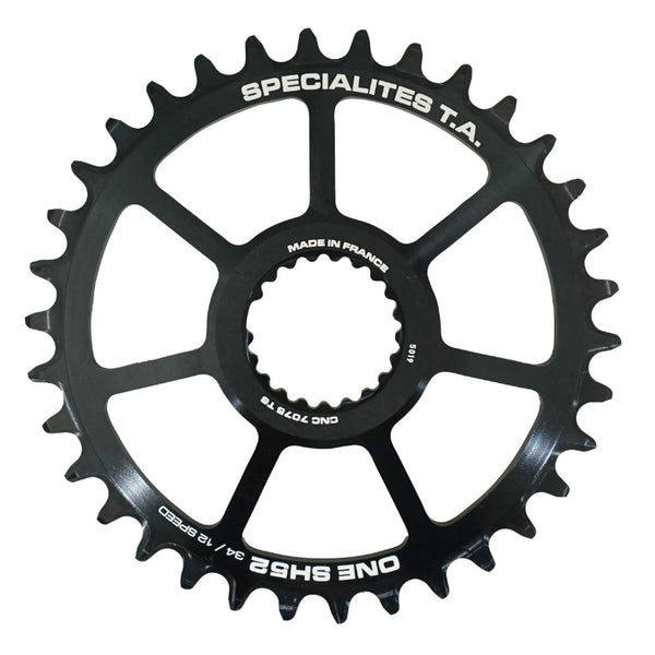 Plateau VTT Direct Mount Pour Shimano Xtr M9100 - Xt M8100 - Slx M7100 Ta One Sh52 34 dents Comp M900 10-11-12V. Narrow 